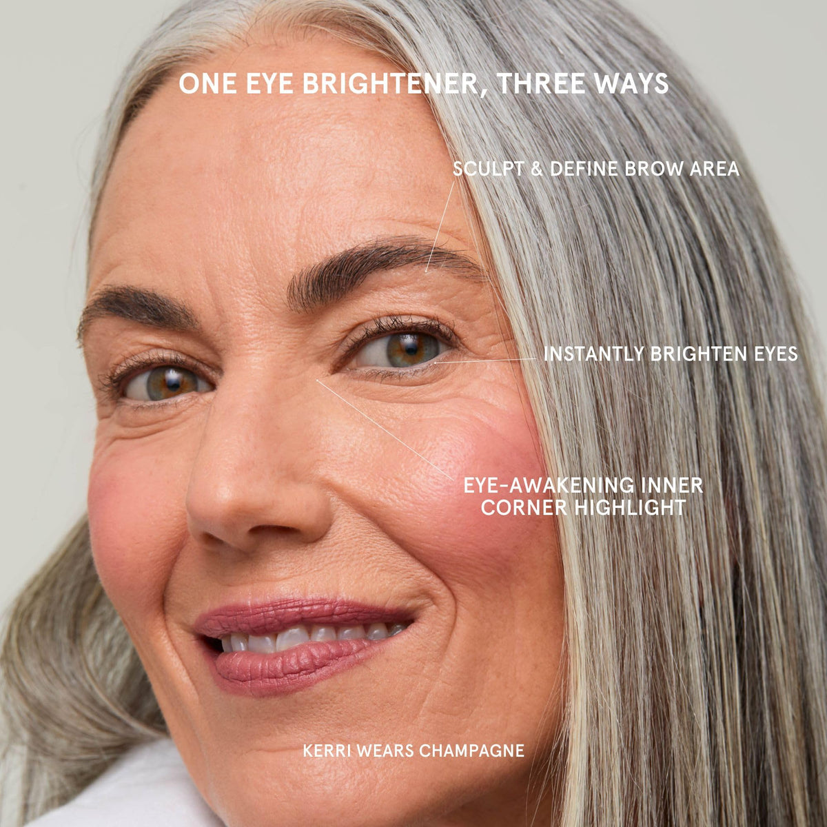 SOSHE Waterline Eye Brightener under the brow bone for subtle lift