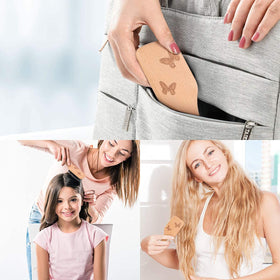 Sosoon boar bristle hairbrush set suits many hair types