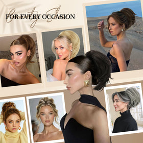 Sotpmal ponytail extension maintains secure hold from commute to gym all day.
