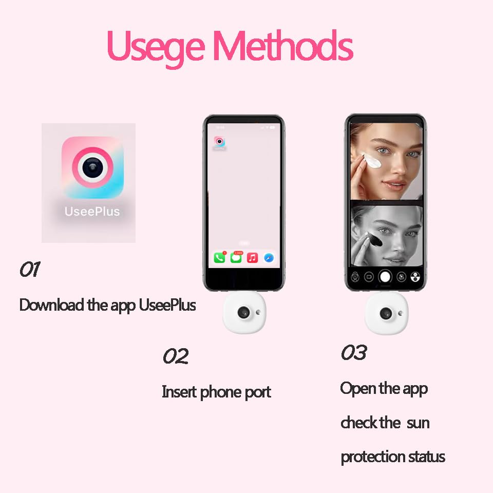 Soufyuane Mini UV Camera portable-uv-scanner fits in a bag for travel