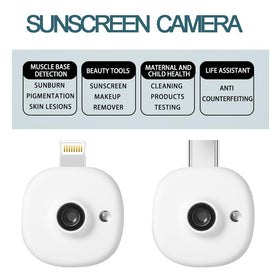 Soufyuane Mini UV Camera skin-health-monitoring highlights sunburn or pigment changes visually