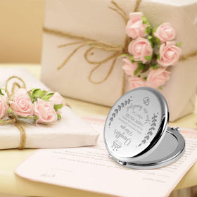 Soulpetals engraved message adds a personal touch for daughters.