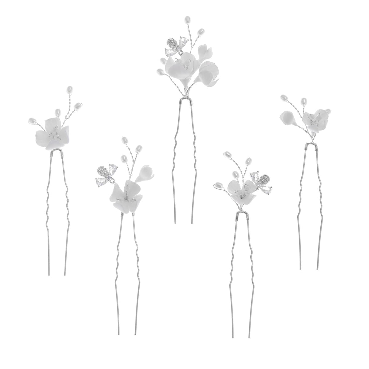 Soulshow lightweight wedding pin set enhances every hairstyle with secure hold.