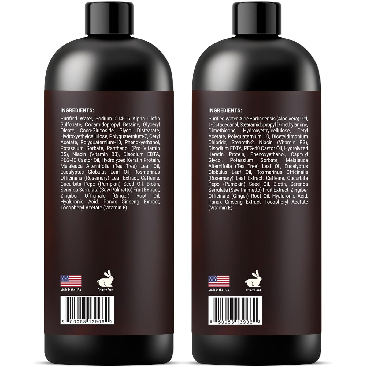 SOULSPA PURE shampoo application shot demonstrates gentle daily use.