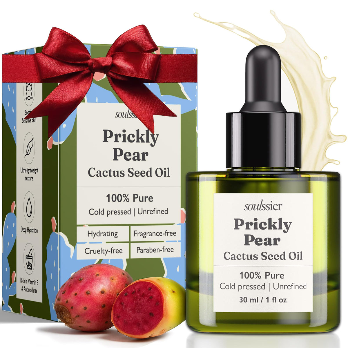 Label emphasizes cold pressed and unrefined origin for purity
