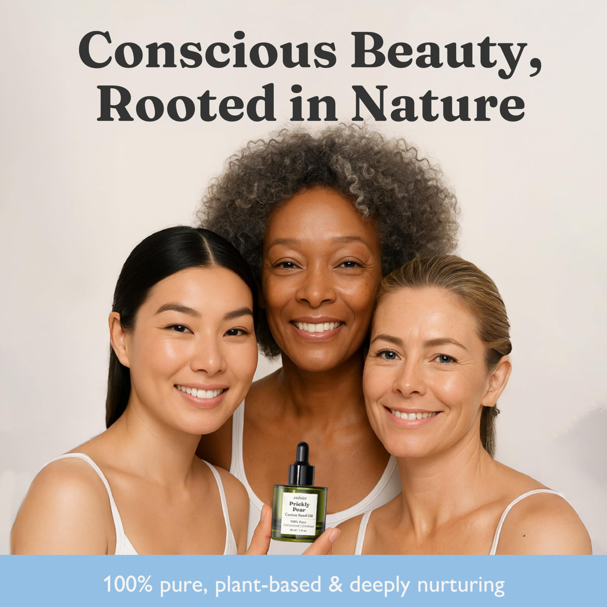 Compact one ounce bottle from Soulssier for travel and daily care