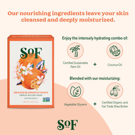 South Of France SoF coconut oil infusion image focusing on creamy texture