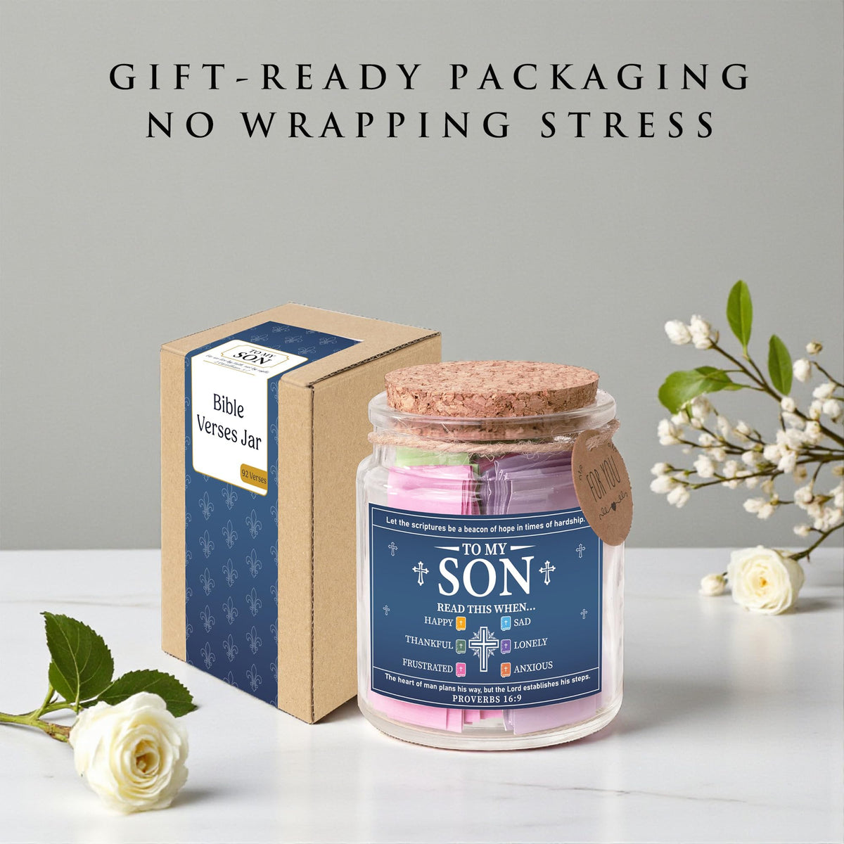 SOUTHLISA durable glass jar supports lasting encouragement over many seasons.