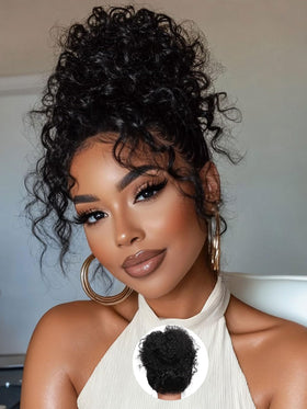 Soyang 360 lace front wig cap view with natural hairline for secure wear.