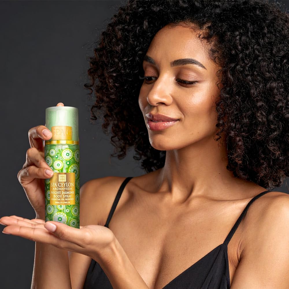 SPA CEYLON Night Jasmine packaging shows ethical, vegetarian, cruelty-free beauty choice.