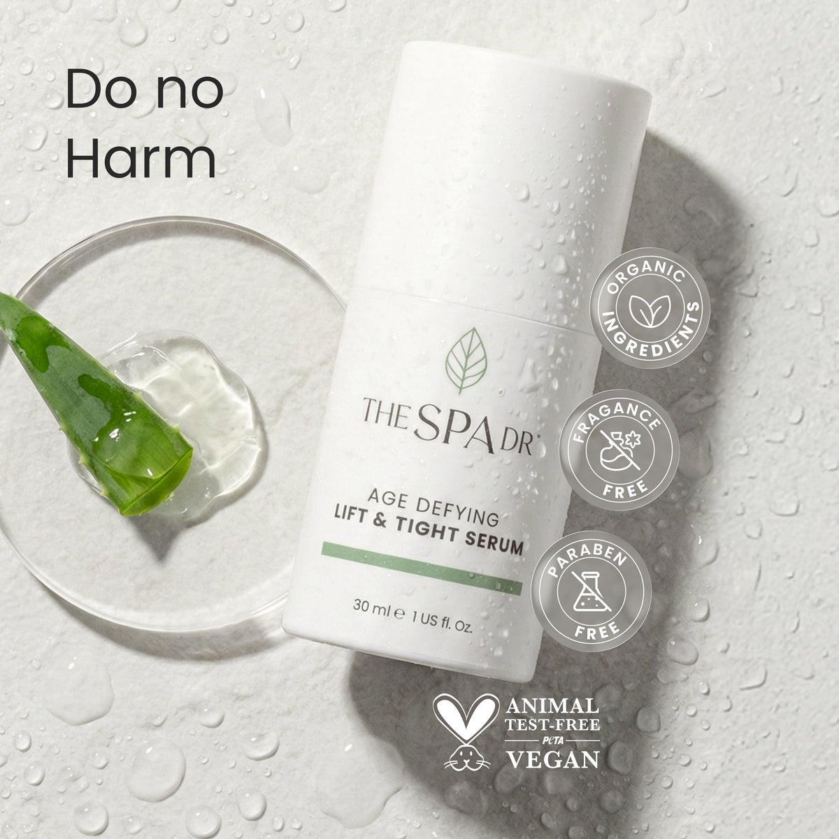 Kakadu Plum and vitamin C concept with The Spa Dr. Antioxidant Serum.