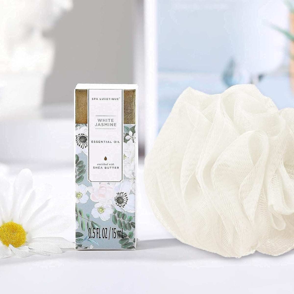 Spa Luxetique body butter and scrub duo for luxurious exfoliation and moisture.