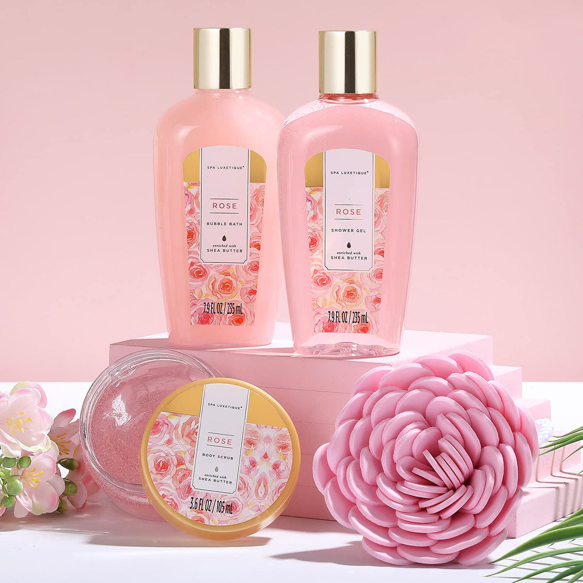 Spa Luxetique bubble bath for silky skin and relaxation
