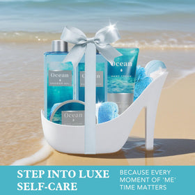 Spa Luxetique Ocean Breeze box evokes vacation vibes for self-care