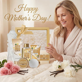 Spa Luxetique World vanilla hand cream, silky moisture for daily use.
