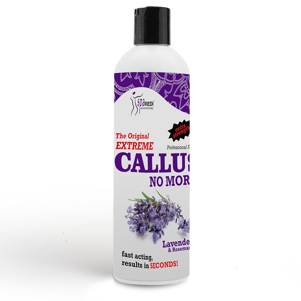 SPA REDI Callus Remover bottle dispensing gel for quick treatment
