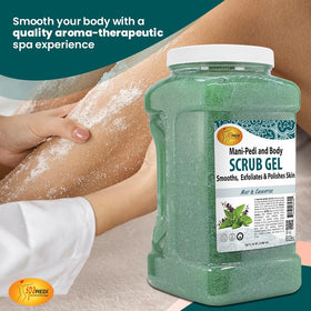 SPA REDI hyaluronic-acid-amino-acids-infusion softens and hydrates during exfoliation