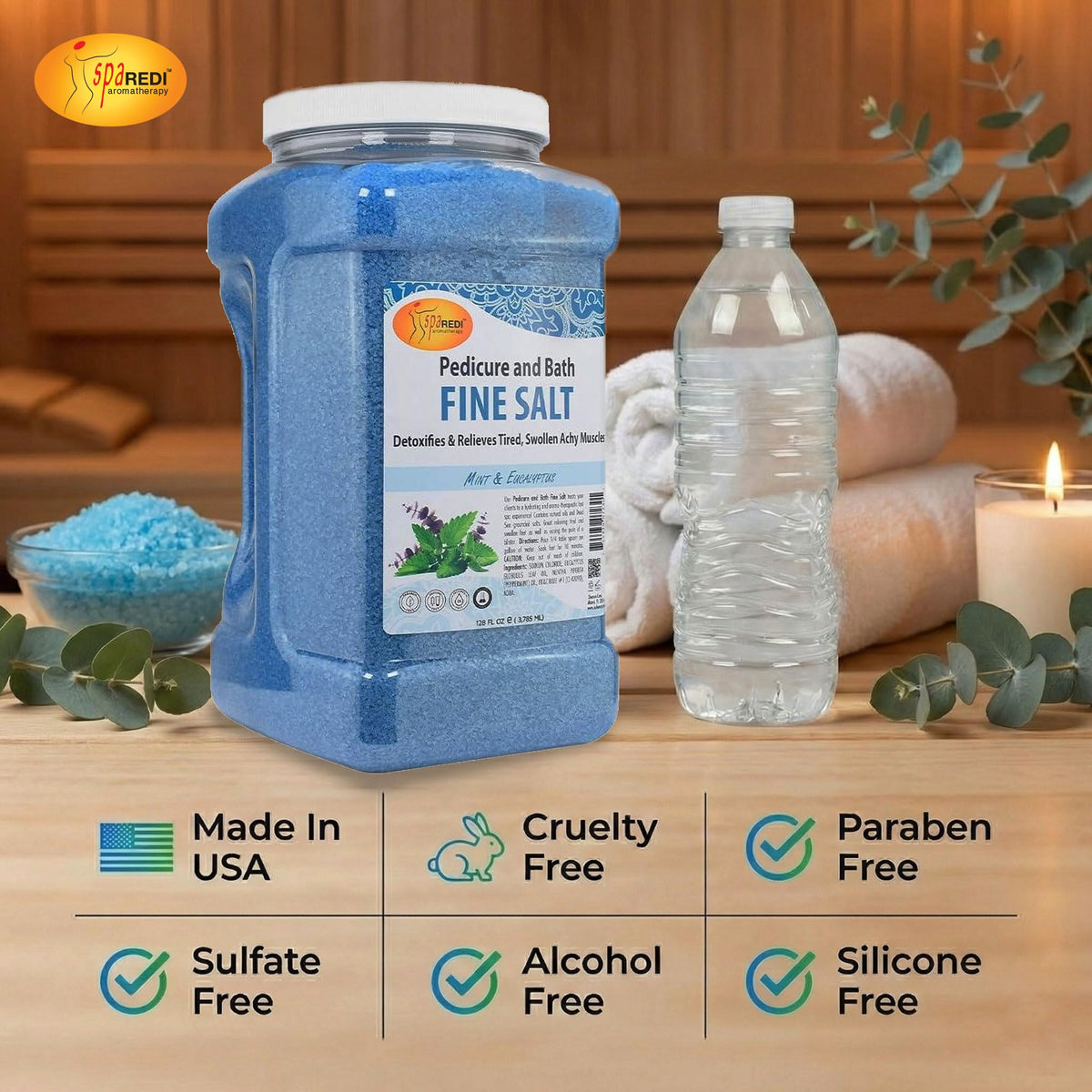 USA-made formula with premium ingredients for hydrated, softer feet