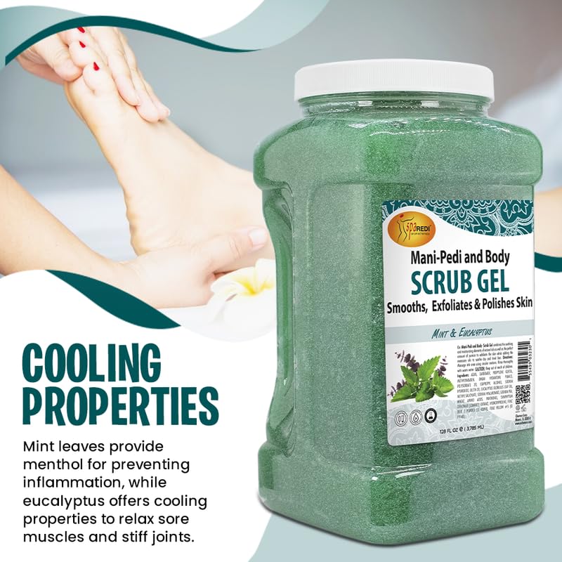 SPA REDI manicure-pedicure-body-exfoliator ready for home spa days