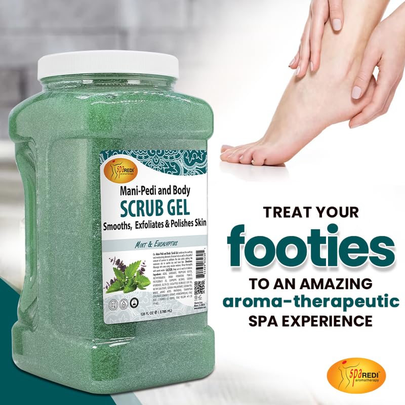SPA REDI panthenol-comfrey-extract nourishes and supports skin comfort after scrubbing