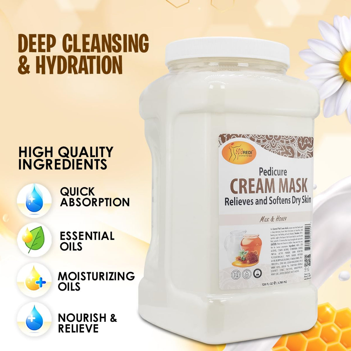 Milk & Honey scent display from SPA REDI line