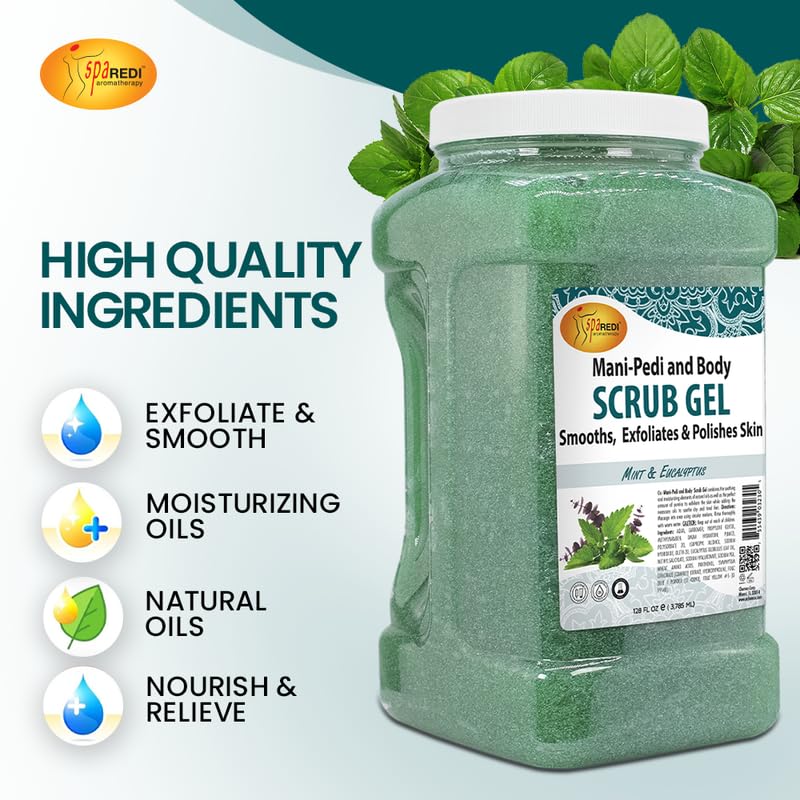 SPA REDI sulfate-free-drying-alcohol-free formula offering gentler exfoliation