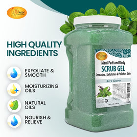 SPA REDI sulfate-free-drying-alcohol-free formula offering gentler exfoliation