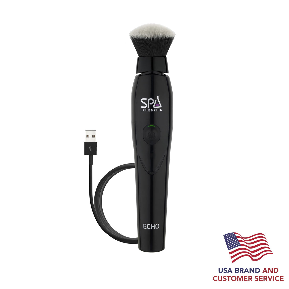 Spa Sciences ECHO microdust technology fills fine lines for seamless blending.