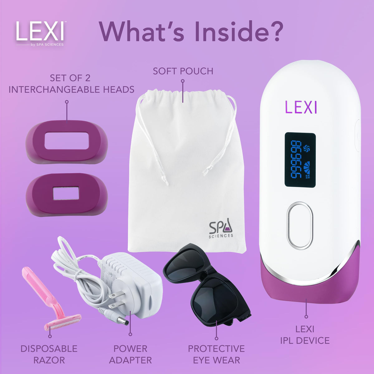 Spa Sciences LEXI 999,999 flashes indicate long device lifespan