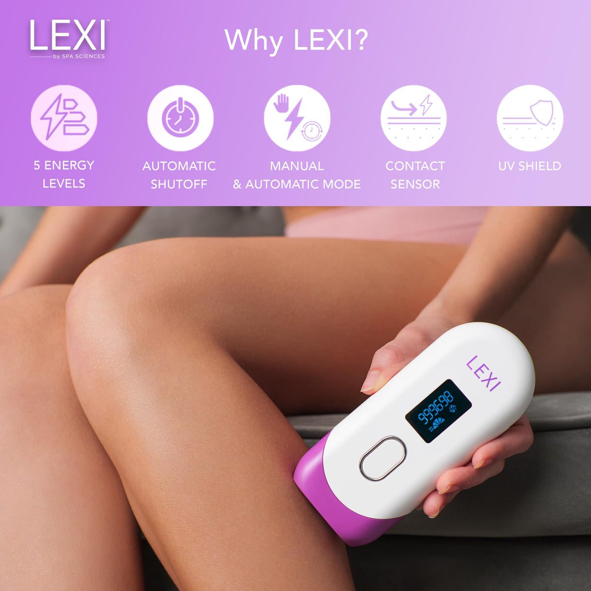 Spa Sciences LEXI travel bag and goggles included for on-the-go use