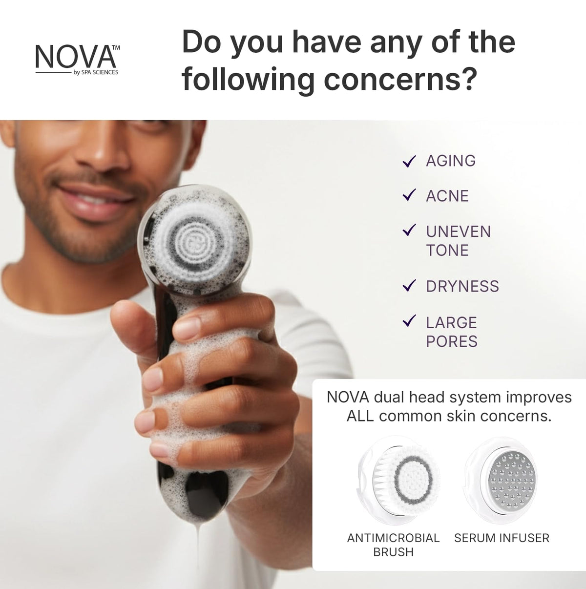 Spa Sciences NOVA with two-year warranty for confidence