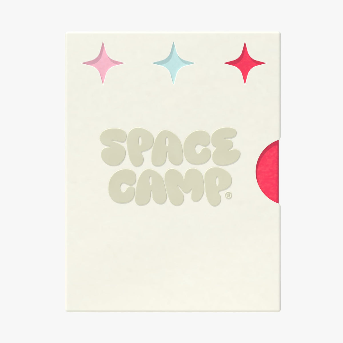 Space Camp Wellness Jumbo Lip Balm Juicy Watermelon front view with refreshing summer vibe