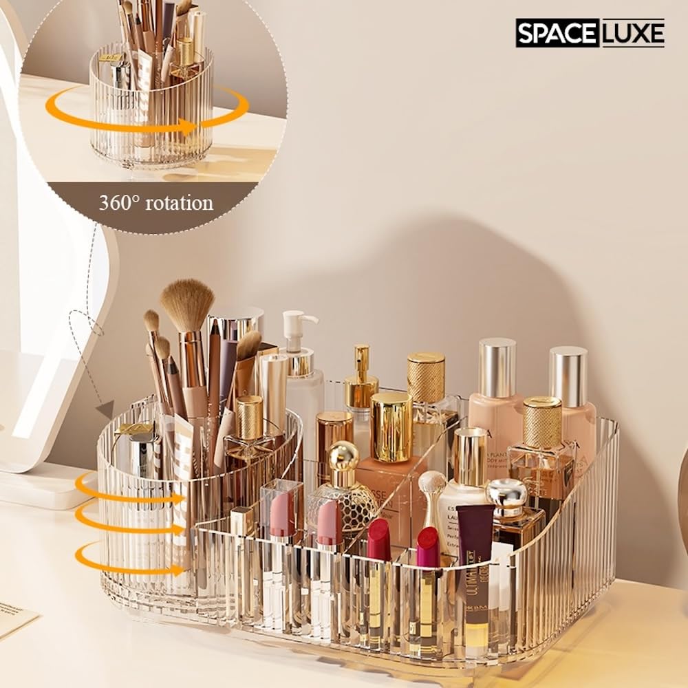 SpaceLuxe cream white finish adds a soft premium touch to vanities.