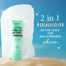 SpaLife after-sun gel-lotion cooling aloe gel for instant refreshment.