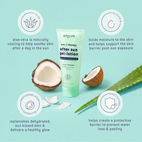 SpaLife 2-pack packaging offers convenient after-sun care for home and gifting.