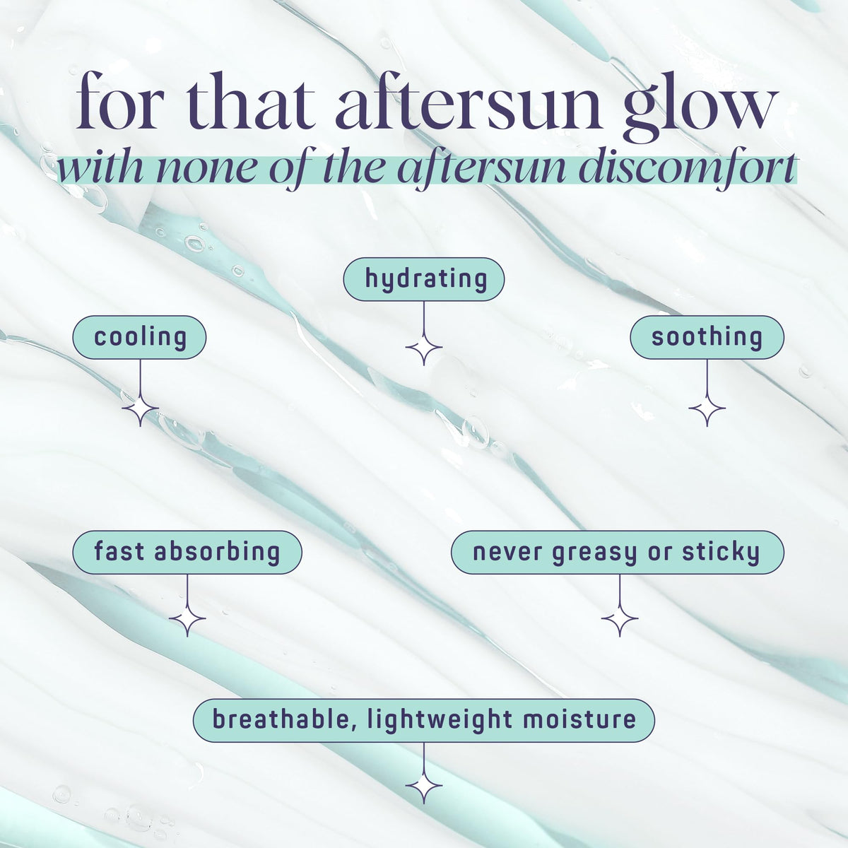 SpaLife after-sun gel-lotion smooths skin texture with post-sun hydration benefits.