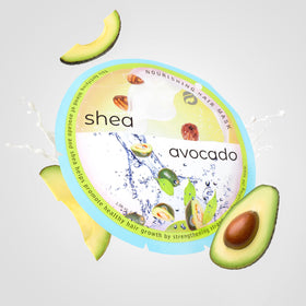 SpaLife avocado-shea butter mask packet for dry scalp relief.
