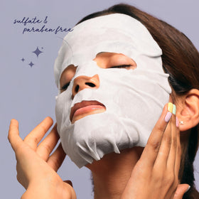 SpaLife Beauty Fruit Facial Sheet Mask avocado pack moisturizes dry skin
