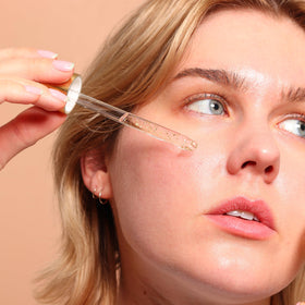 SpaLife PM routine display illustrating nighttime renewal for firmer-looking skin