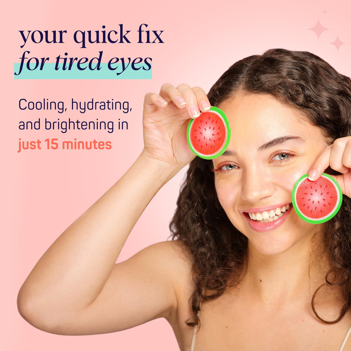 SpaLife cucumber cooling eye pads relaxing the eye area