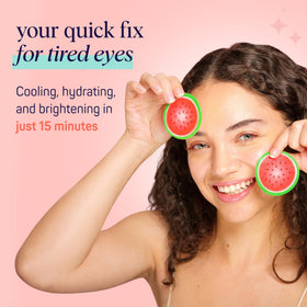 SpaLife cucumber cooling eye pads relaxing the eye area