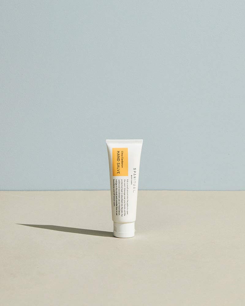 SpaRitual Shea butter creamy base image suggests deep moisturization for rough skin