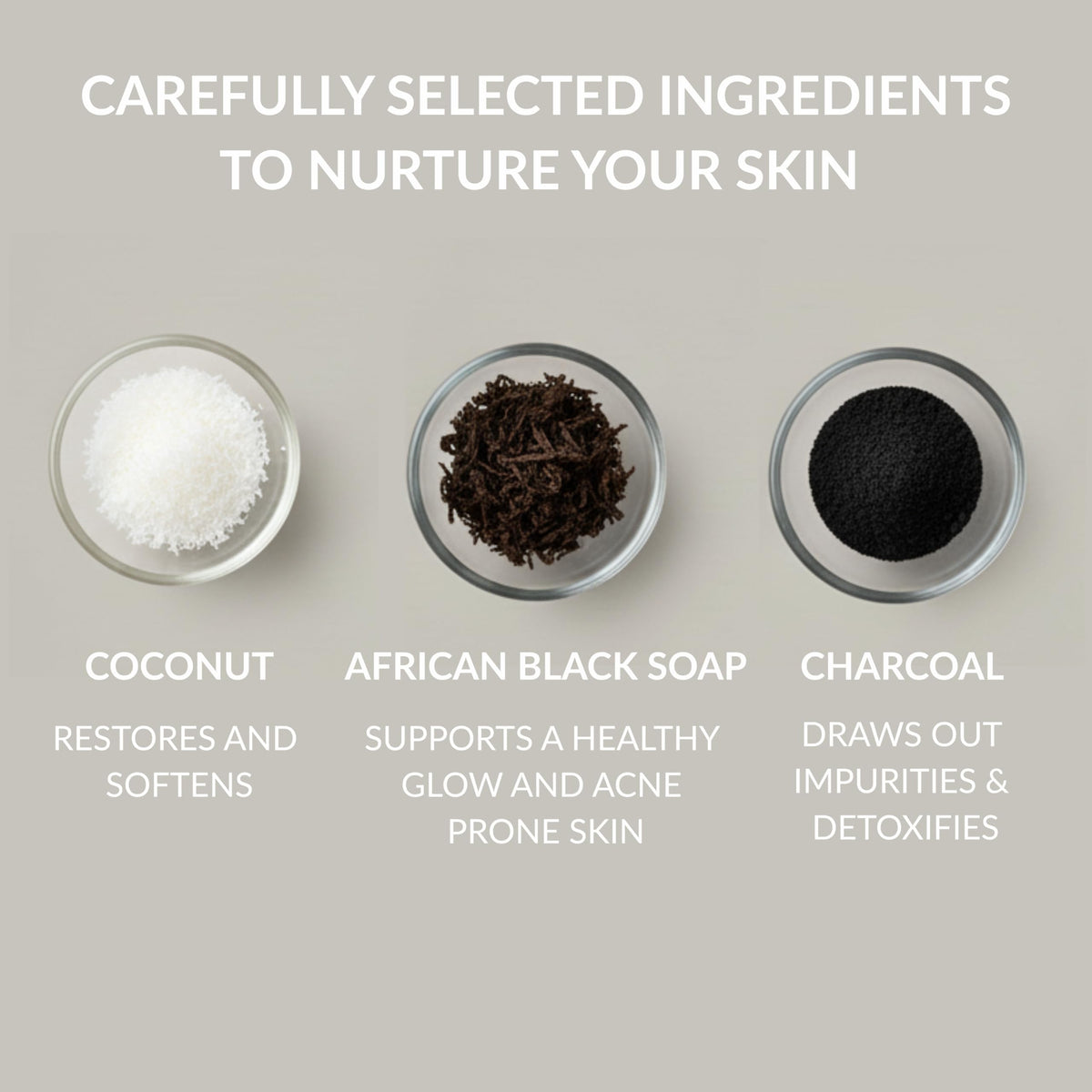 SpaScriptions coffee and walnut exfoliants visible in formula for gentle buffing