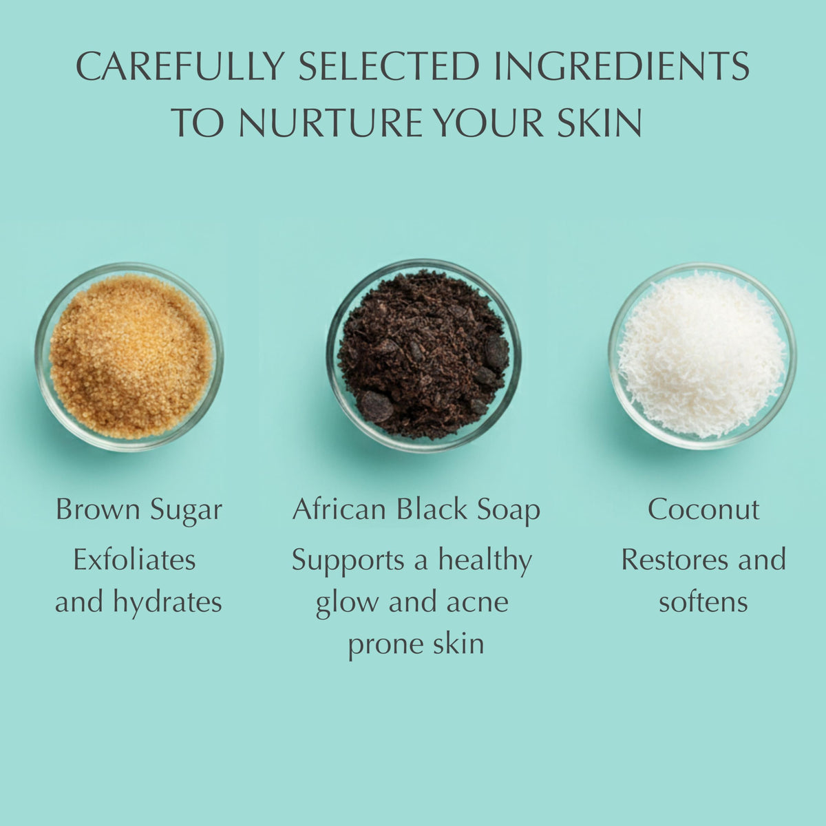 SpaScriptions Exfoliating Coconut Body Wash creamy texture pouring onto skin during shower
