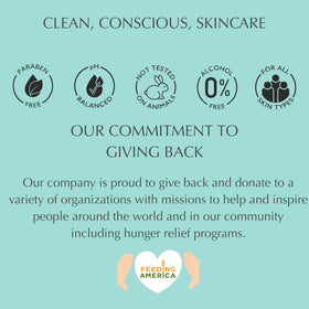SpaScriptions biodegradable exfoliants in a generous 32 oz bottle