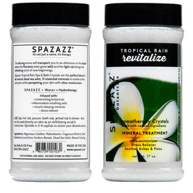 SPAZAZZ Aromatherapy Crystals Honey Mango exotic soak aroma