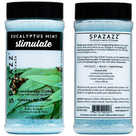 SPAZAZZ 3-pack packaging display for home spa rituals