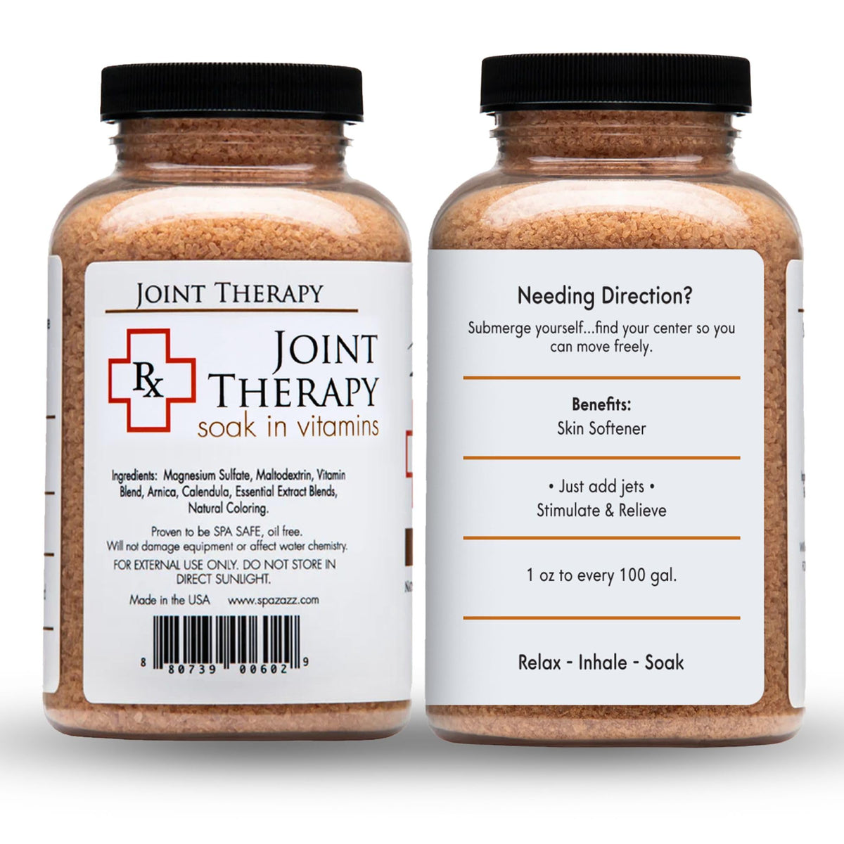 Spazazz made in the USA for 30+ years of aromatherapy.