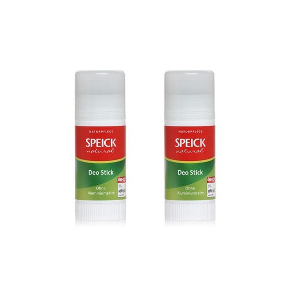 Speick natural deo stick pack of 2 offers gentle, plant-based freshness for sensitive skin.