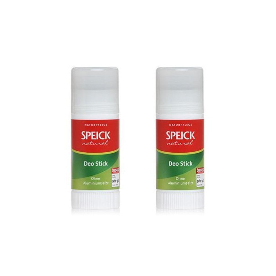 Speick natural deo stick pack of 2 offers gentle, plant-based freshness for sensitive skin.